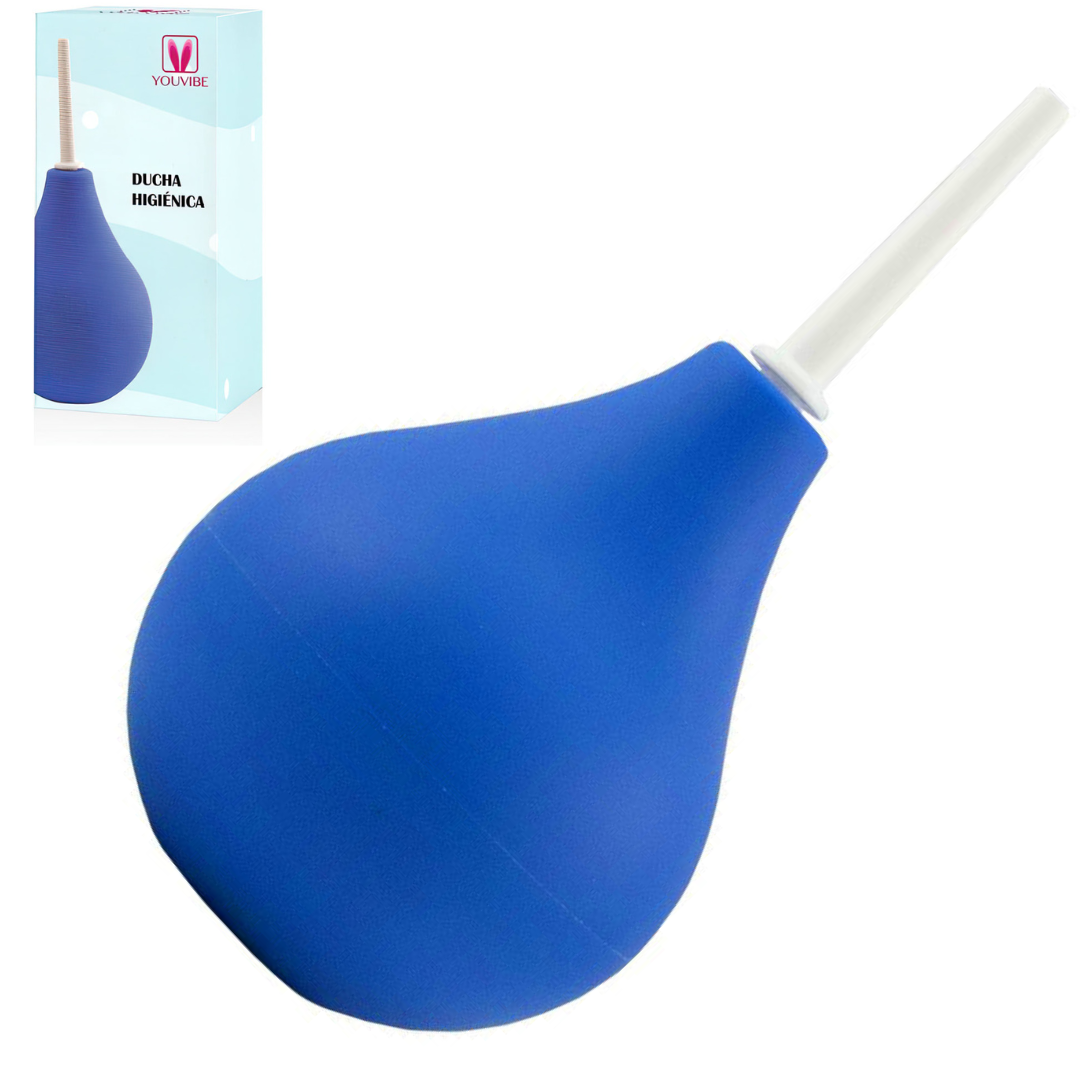 Ducha Higiênica Unissex Anal e Vaginal Com Bico Aplicador Flexivel 230 ML - SexShop