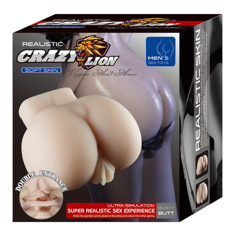 Masturbador masculino. Com formato de bunda - Crazy Lion - Imagem 7