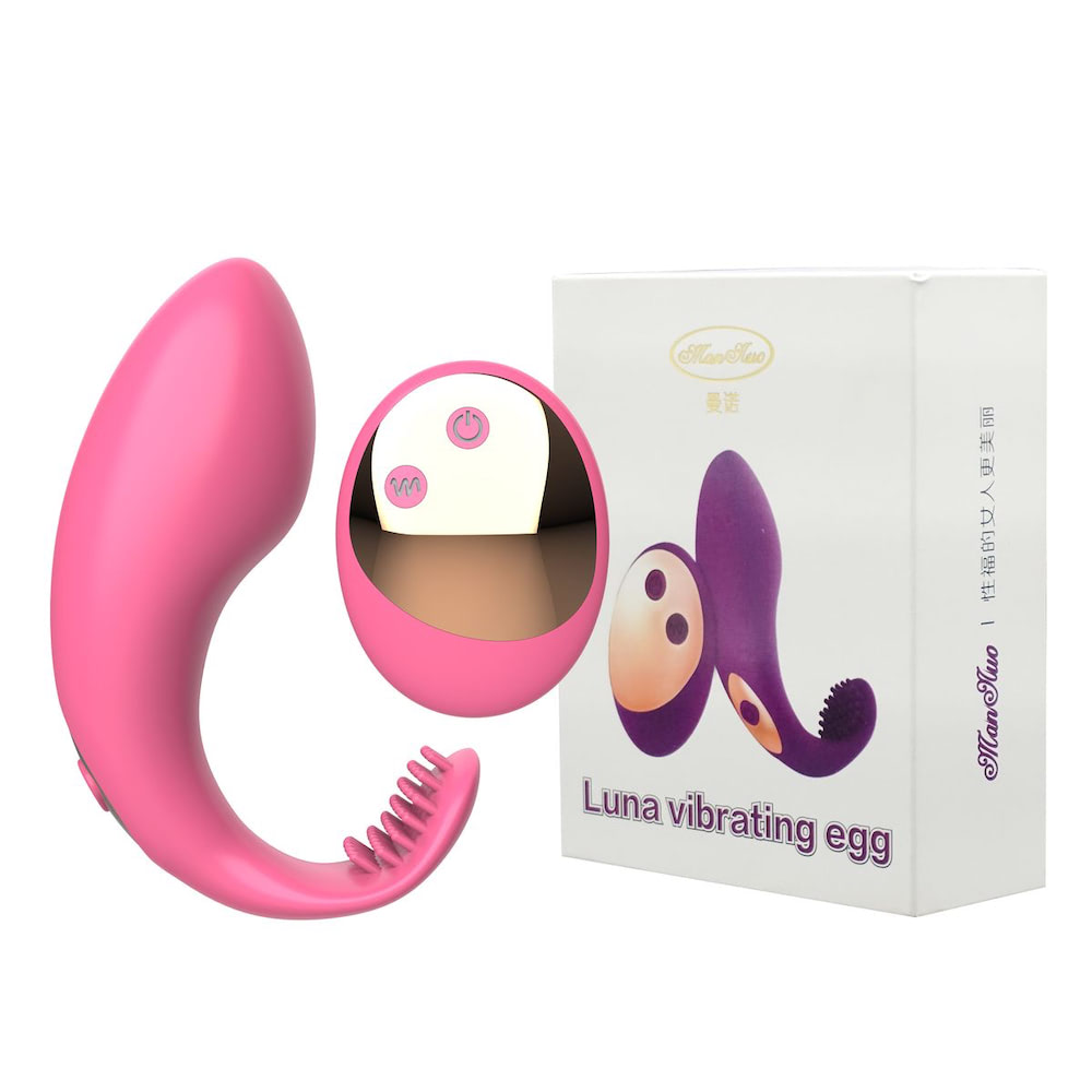 Vibrador Potente Aveludado Com Controle Sem Fio Recarregável