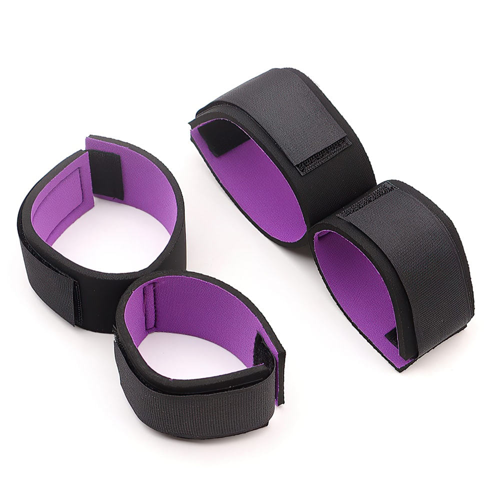 Kit de Restrição para Mãos e Pés ou Mãos e Pernas)- 4 Peças - Imagem 7