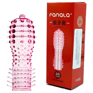 Capa peniana com texturas e cerdas massageadoras - Fanala