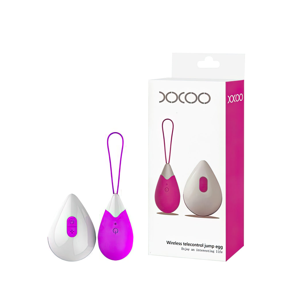 Vibrador Bullet com Controle Wireless e 10 Modos de Vibração - Sexshop