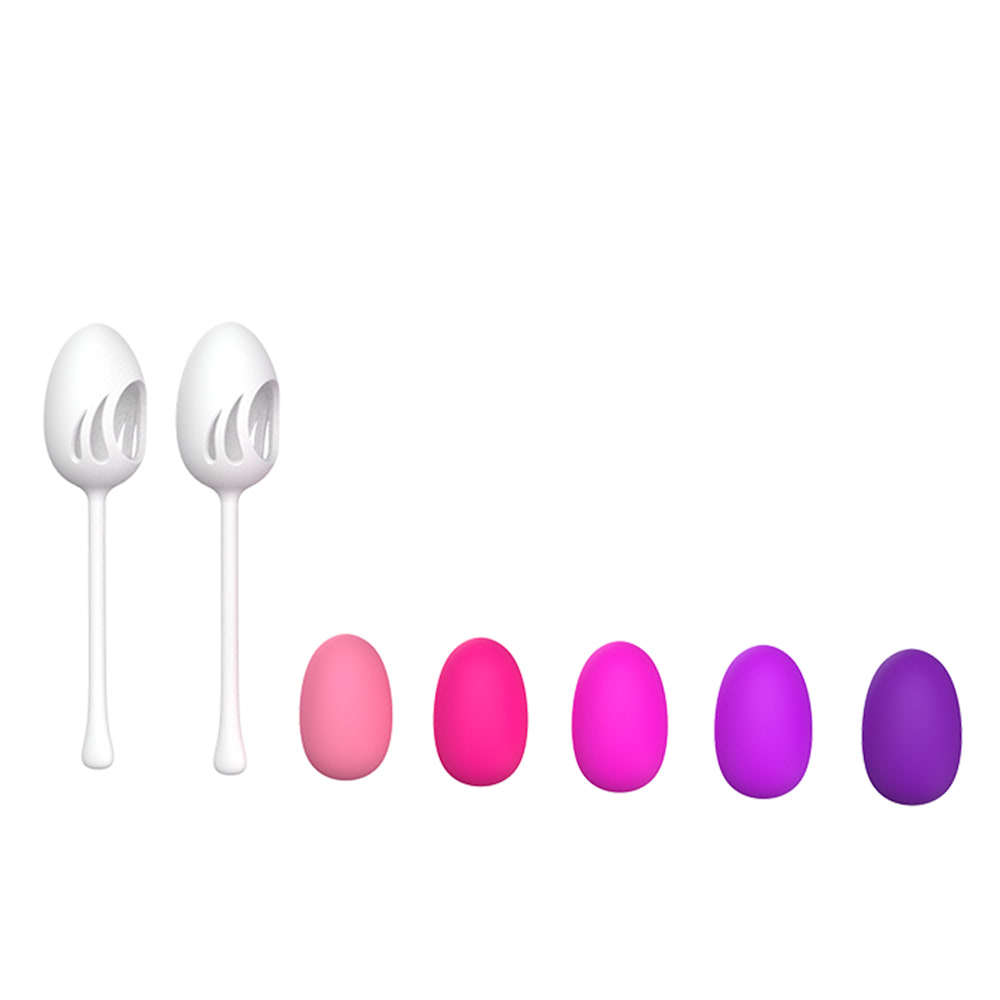 Bolas de Pompoar com 5 Pesos e 2 Suportes BUBBLE BOMB I-MOON - Imagem 6