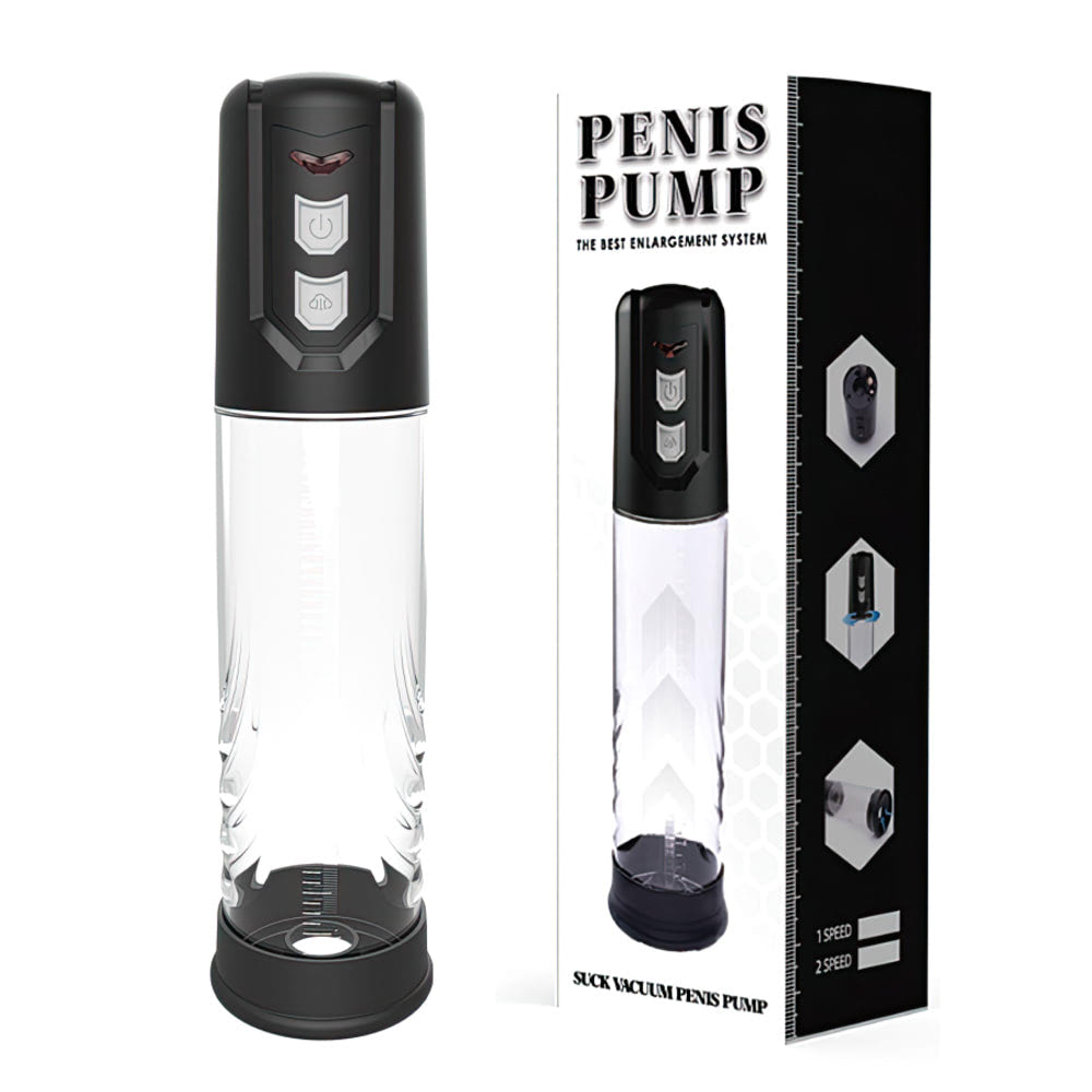 Bomba Peniana Automática - SUCK VACUUM PENIS PUMP - YOUVIBE