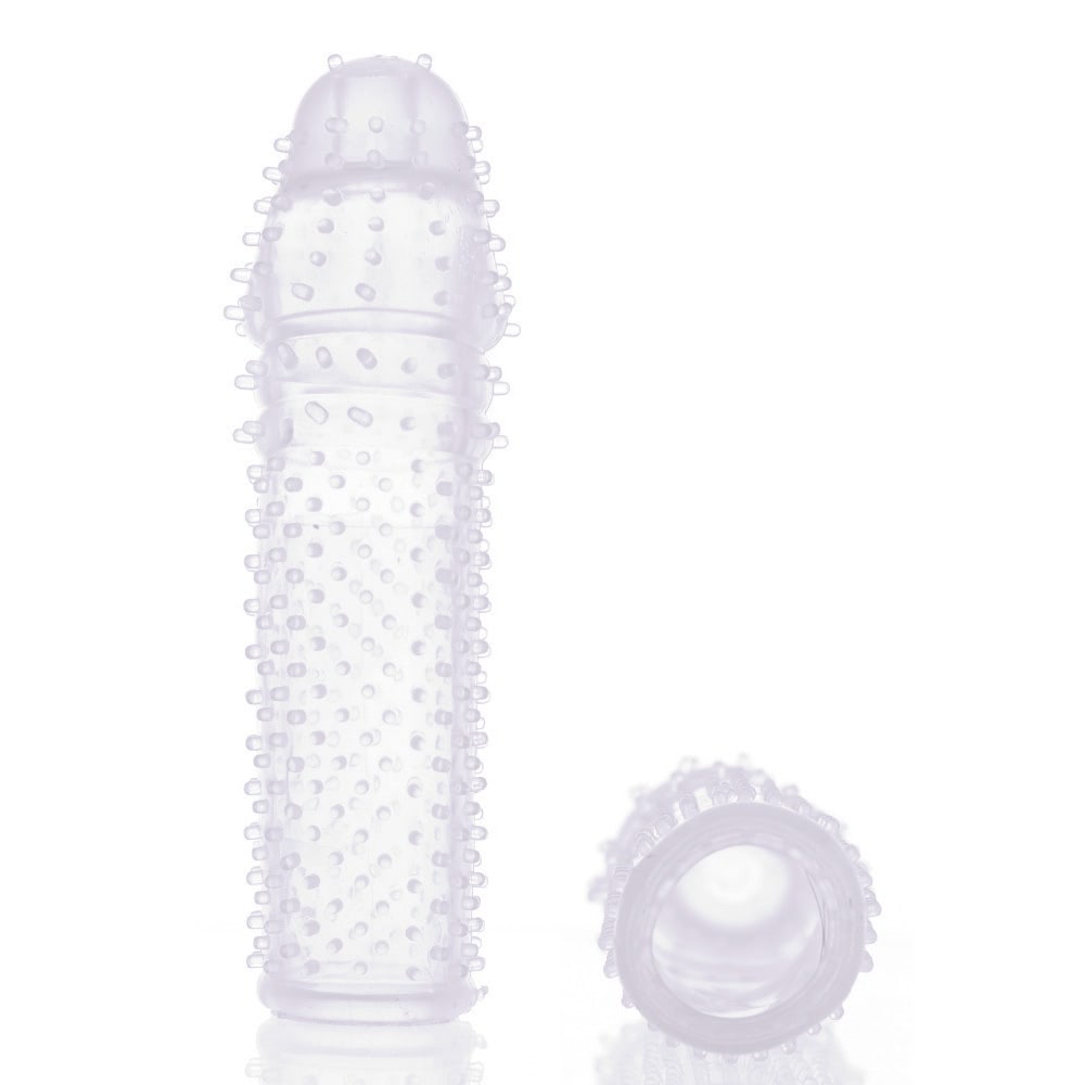 Capa Peniana com Saliências Massageadoras 15,5cm - Sexshop