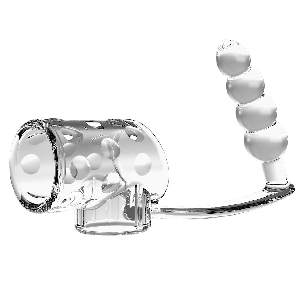 Meia capa Peniana com Plug Anal - PRETTY LOVE Thicker - Imagem 3