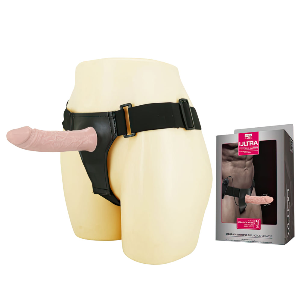 Capa Peniana Com Vibrador na Ponta e Cinta Elastica - Baile - Imagem 4