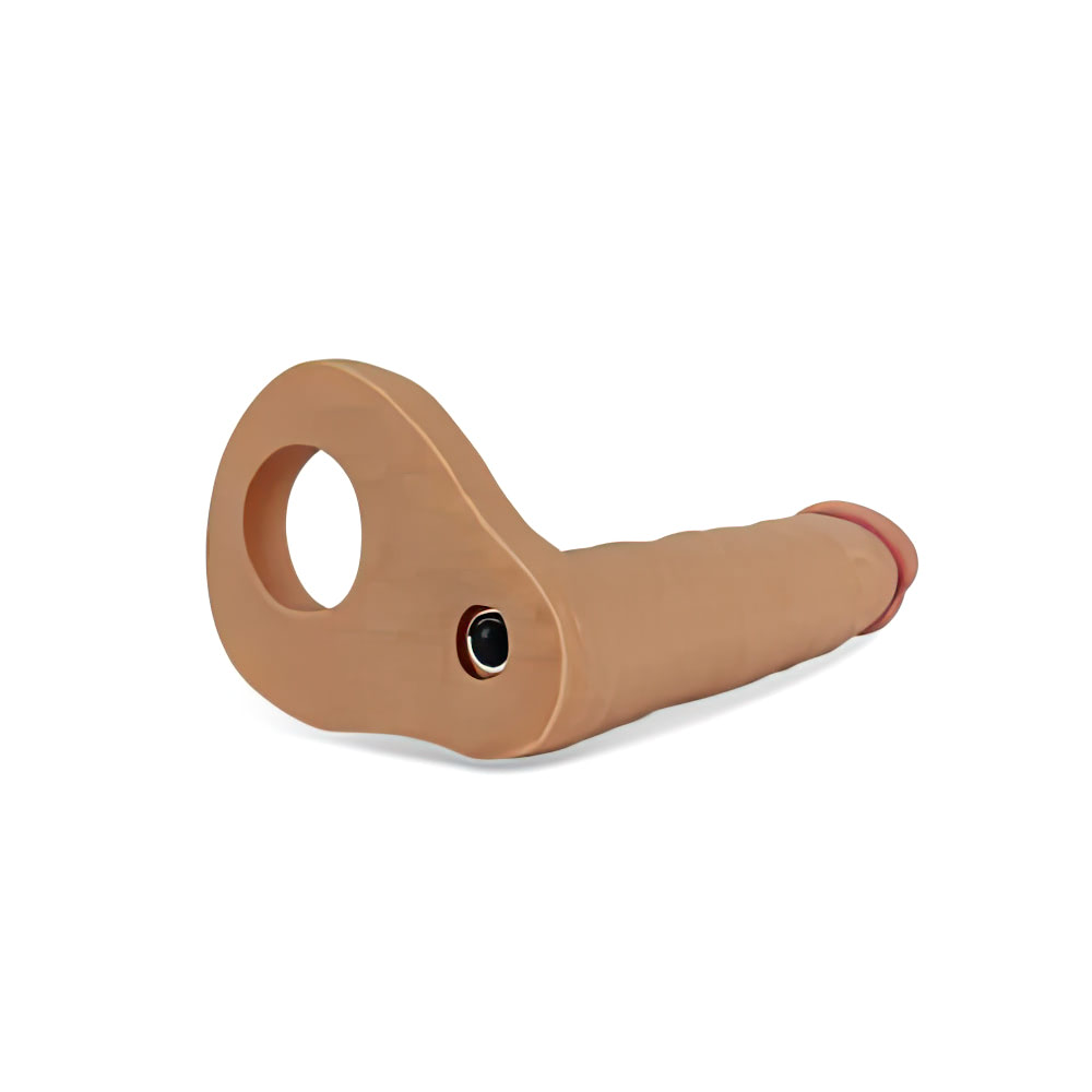 Anel Peniano Companheiro com Veias Saliências e 10 Modos de Vibração - THE ULTRA SOFT DUDE LOVETOY - Sex shop - Imagem 3