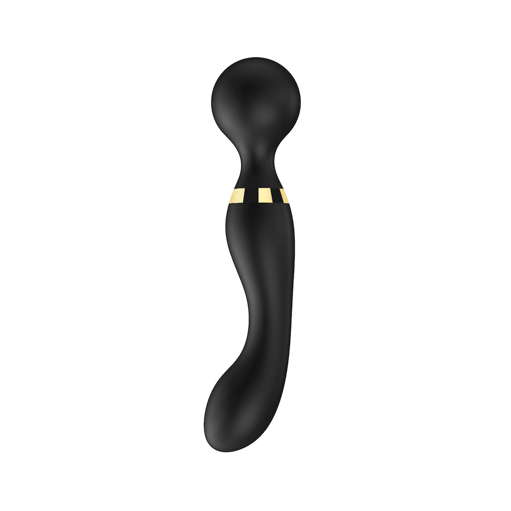 Vibrador Preto dupla estimulação com 20 Vibrações - Stick - Imagem 7