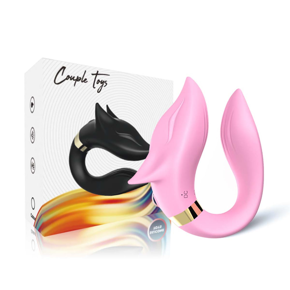 Vibrador Casal 9 modos de vibração e controle remoto - USK