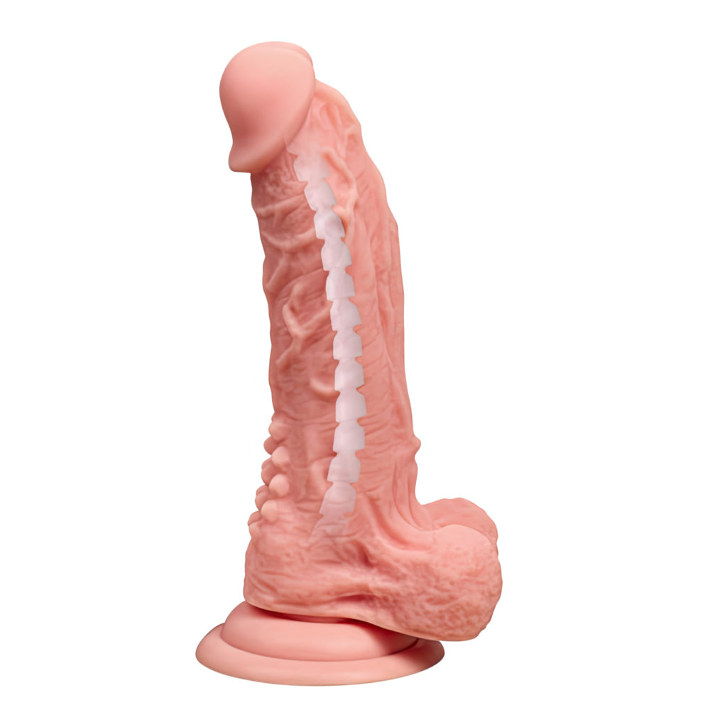 Cinta Peniana Reforçada com Pênis Articulado Mars Dildo - Imagem 3