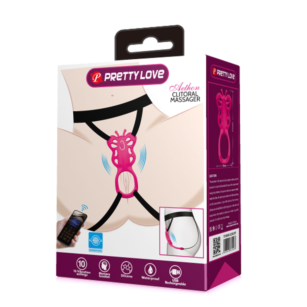 Cinta Ajustável Estimulador Clitoriano via App - PRETTY LOVE - Imagem 7