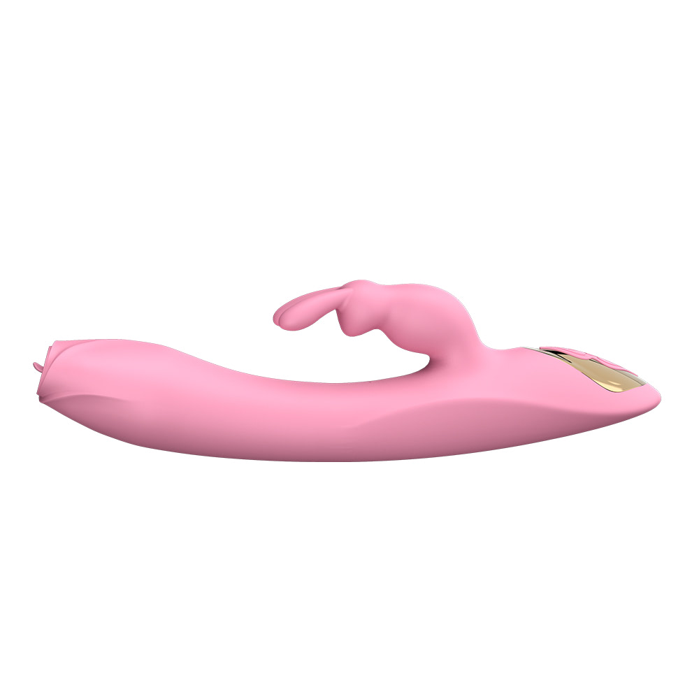 Vibrador Ponta de linguá com Aquecimento Estilo Rabbit em Silicone Cirúrgico - DIBE - Imagem 5