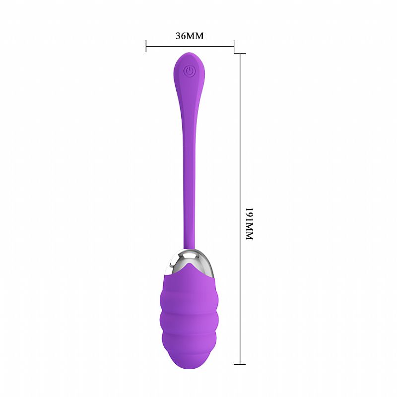 Vibratória Recarregável Texturizada com 12 Modos de Vibração - PRETTY LOVE FRANKLIN - Sex shop - Imagem 5
