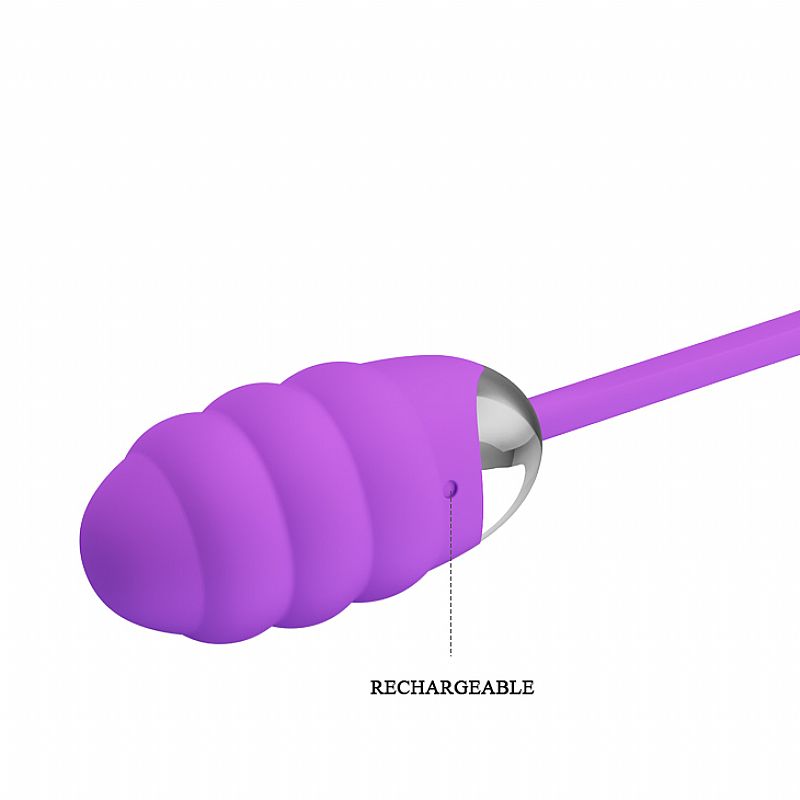 Vibratória Recarregável Texturizada com 12 Modos de Vibração - PRETTY LOVE FRANKLIN - Sex shop - Imagem 6