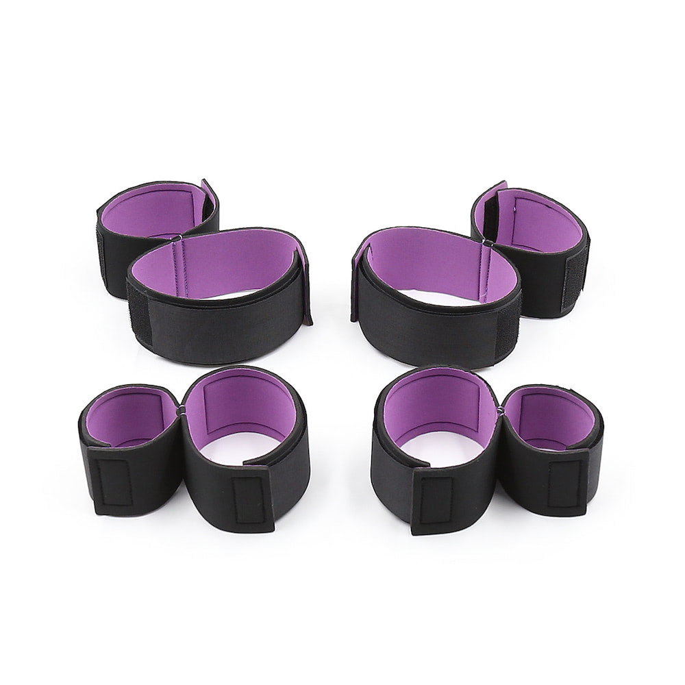 Kit de Restrição para Mãos e Pés ou Mãos e Pernas)- 4 Peças