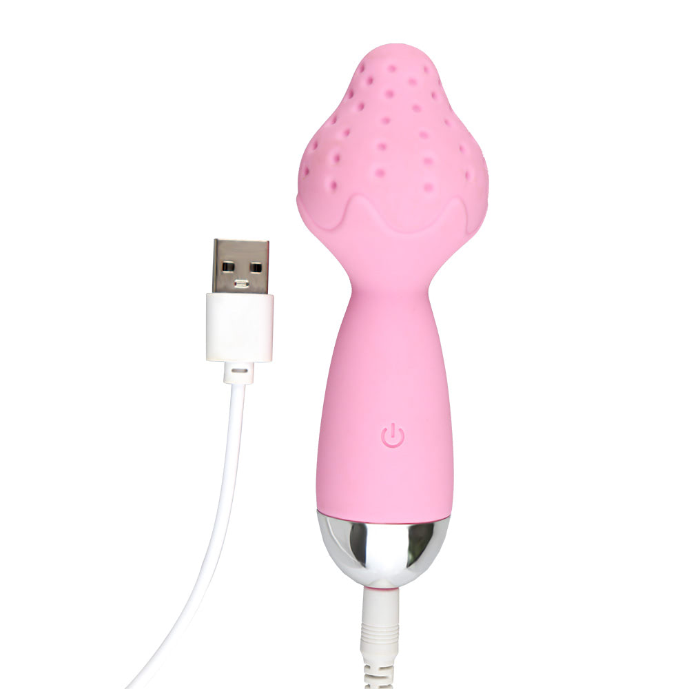 Vibrador Varinha de morango com 10 modos de vibração YOUVIBE