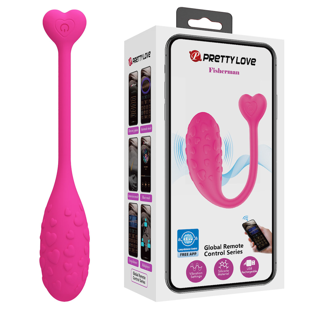 Vibrador via APP À Longa Distância - Fisherman Pretty Love