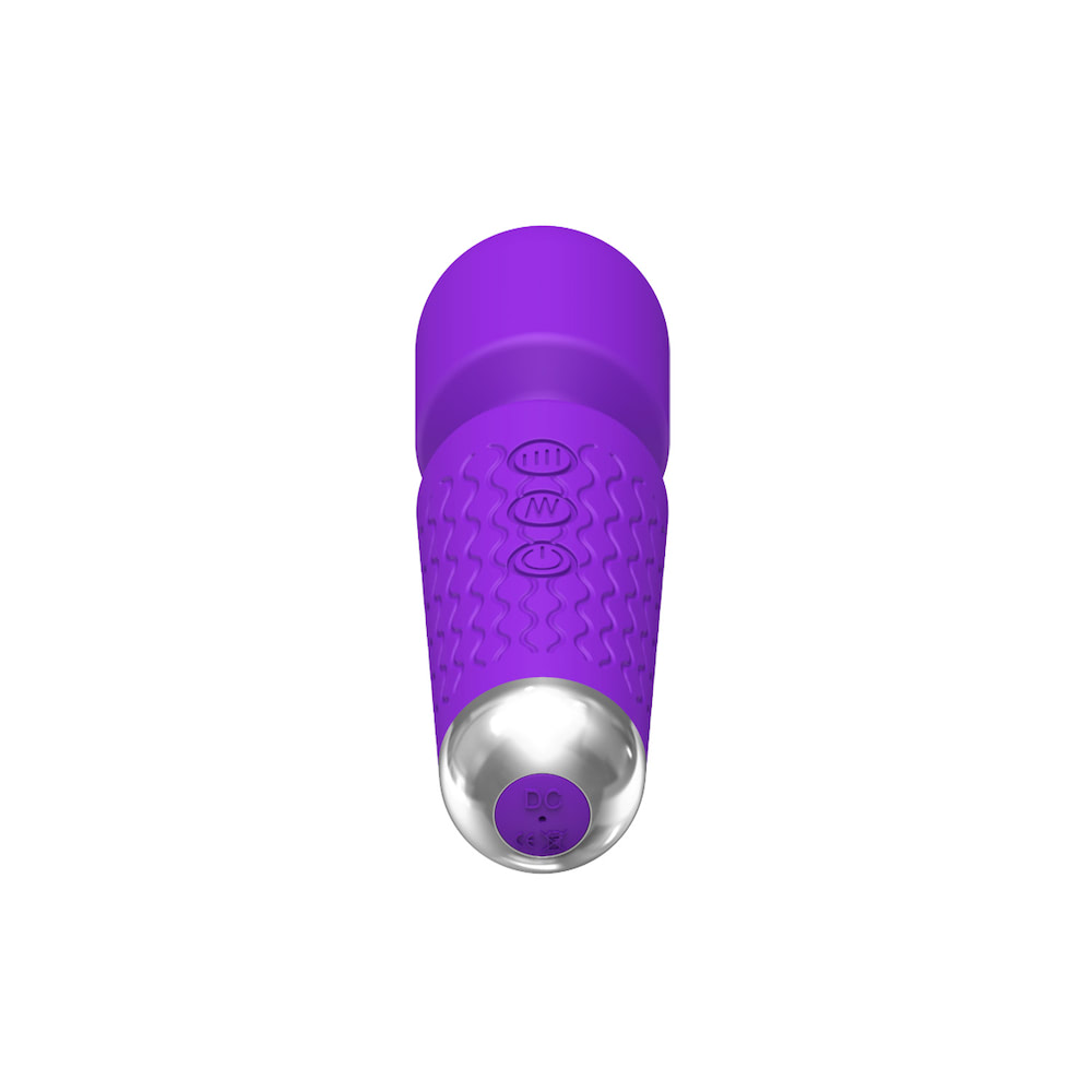 Mini Varinha Magica Massageadora Corpoal Aveludada MINI TOY - Imagem 4