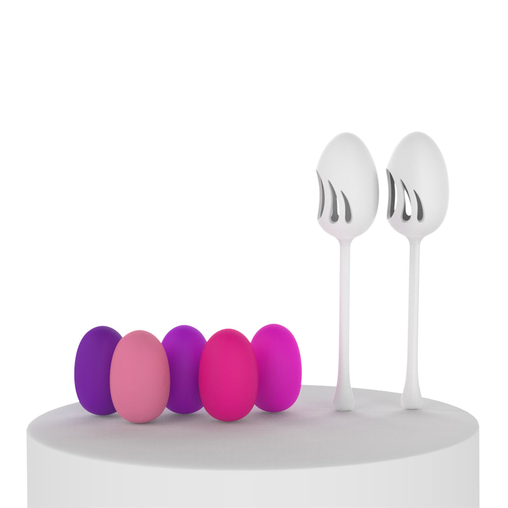 Bolas de Pompoar com 5 Pesos e 2 Suportes BUBBLE BOMB I-MOON - Imagem 4