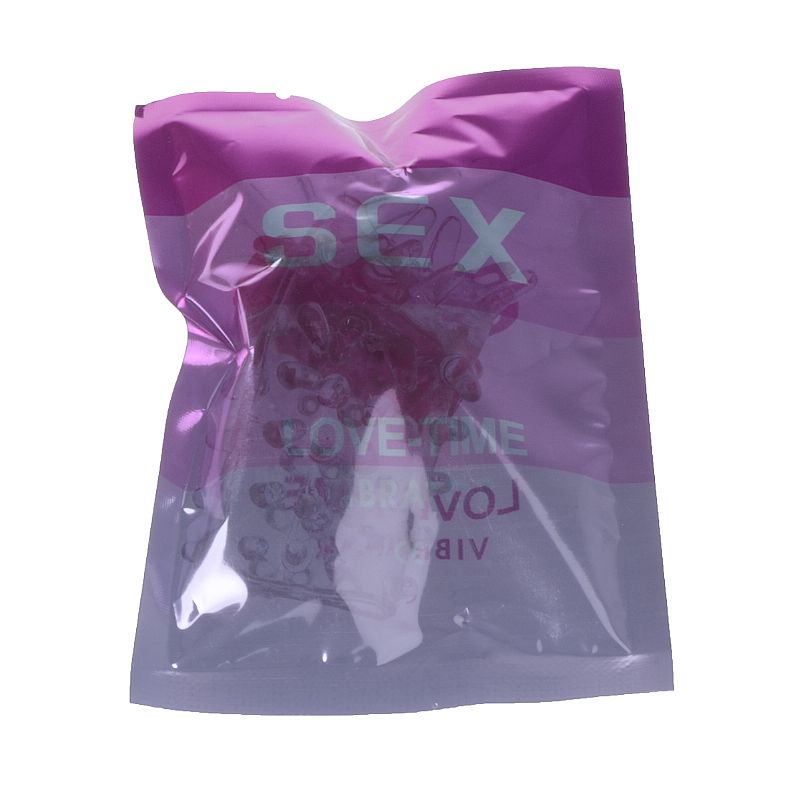 Meia Capa Peniana com Vibrador e estimulador - Sexshop - Imagem 3