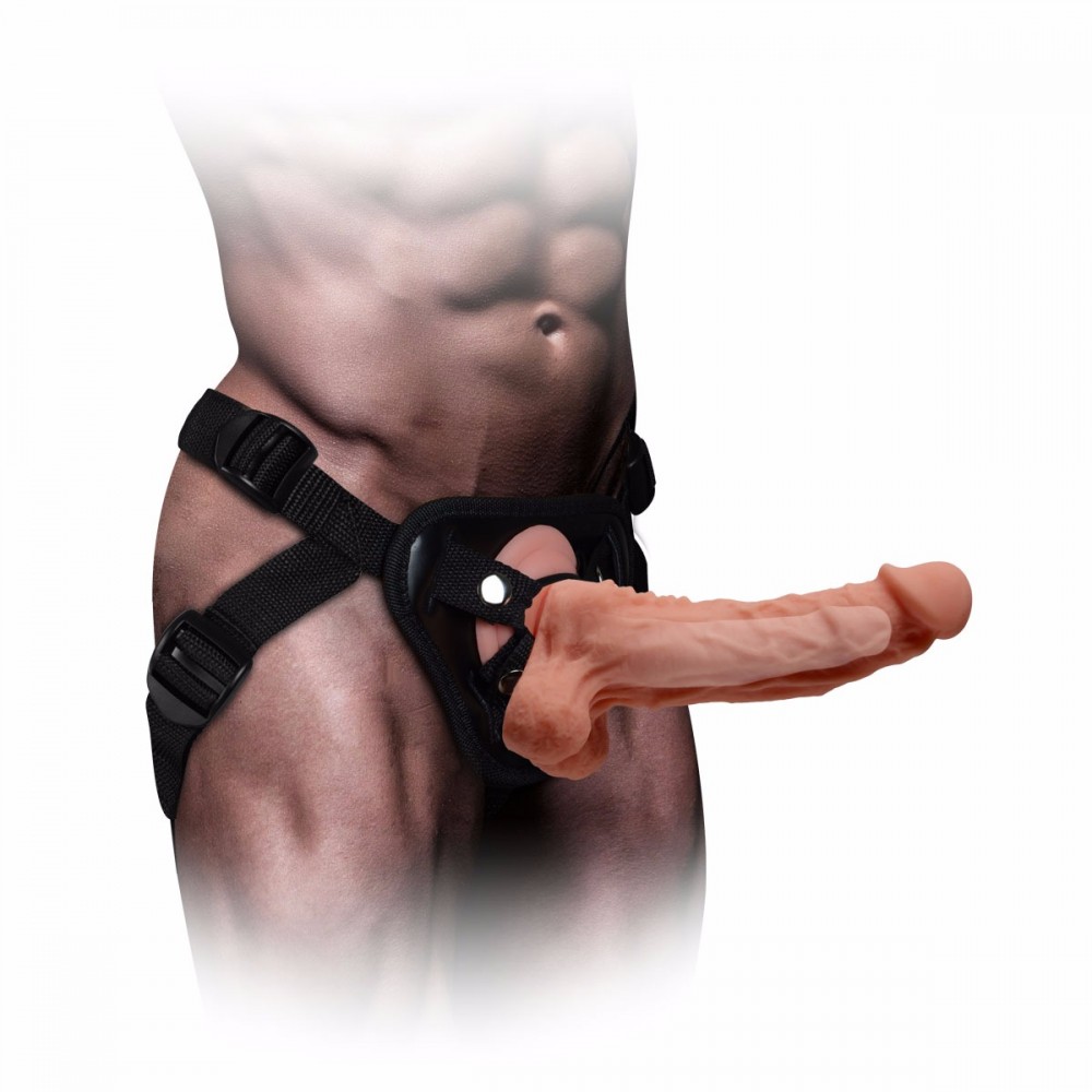 Cinta Peniana Ajustável Reforçada com Pênis Oco - Mars Dildo - Imagem 4