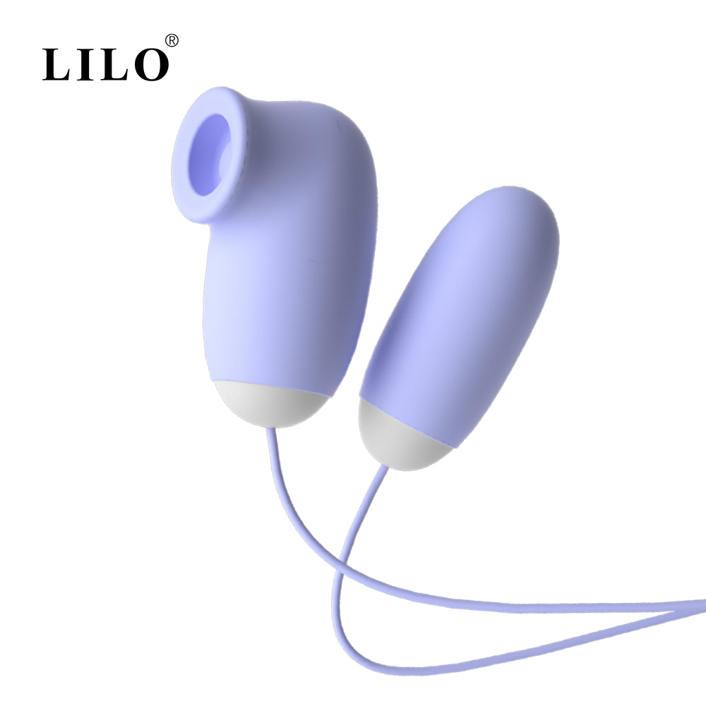 Vibrador Sugador com controle de formato de box - LILO - Imagem 4
