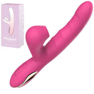 Vibrador Ponto G e Clitóris - esferas internas ponta - DIBE