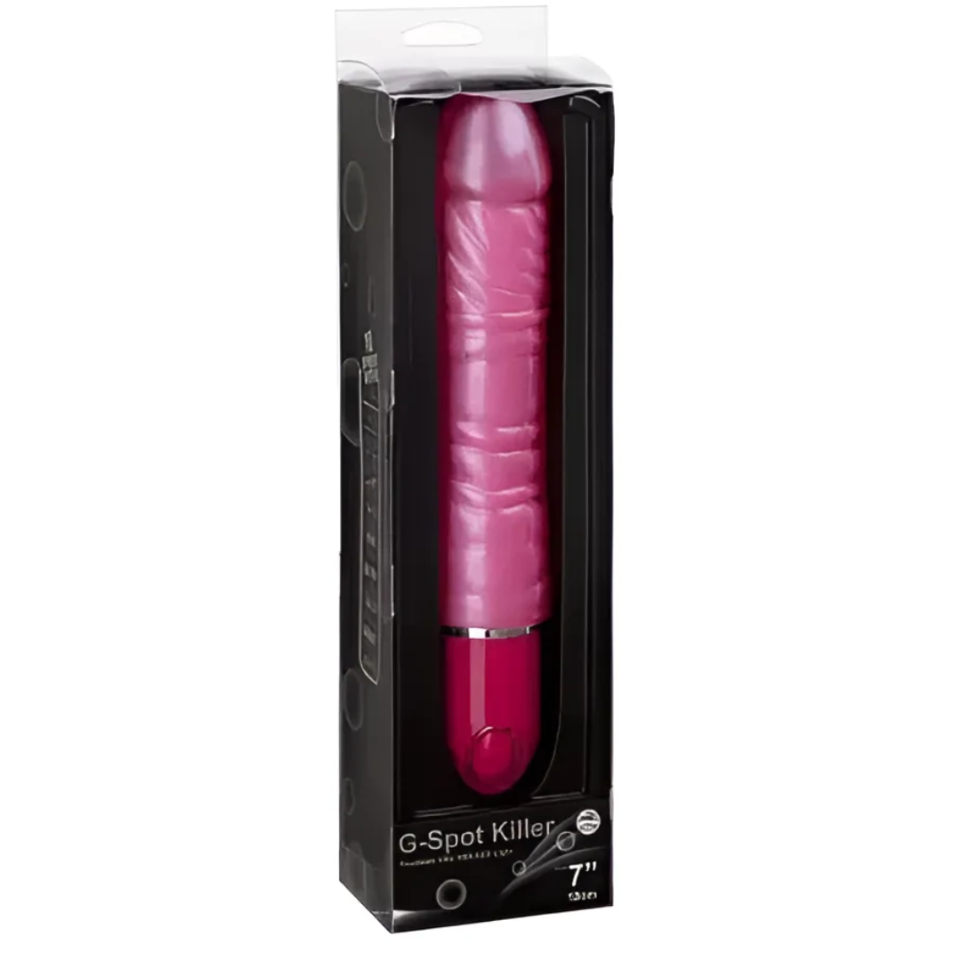 Vibrador perolado com veias massageadoras - G-SPOT KILLER - NANMA - Imagem 3