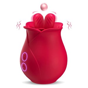 Estimulador Clitoriano formato de rosa Vai e Vem - YOUVIBE
