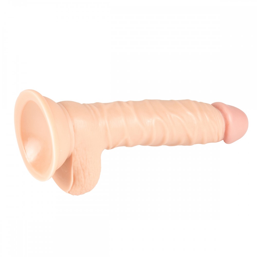 Pênis em Forma Realística de Dildo Macio Flexível - 21x4cm - Imagem 5