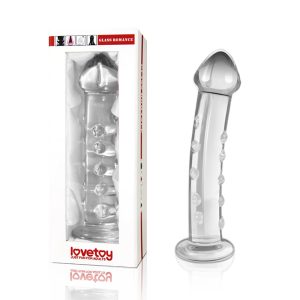Plug Anal de Vidro 14,5x3,9cm - 7.5" Glass Romance