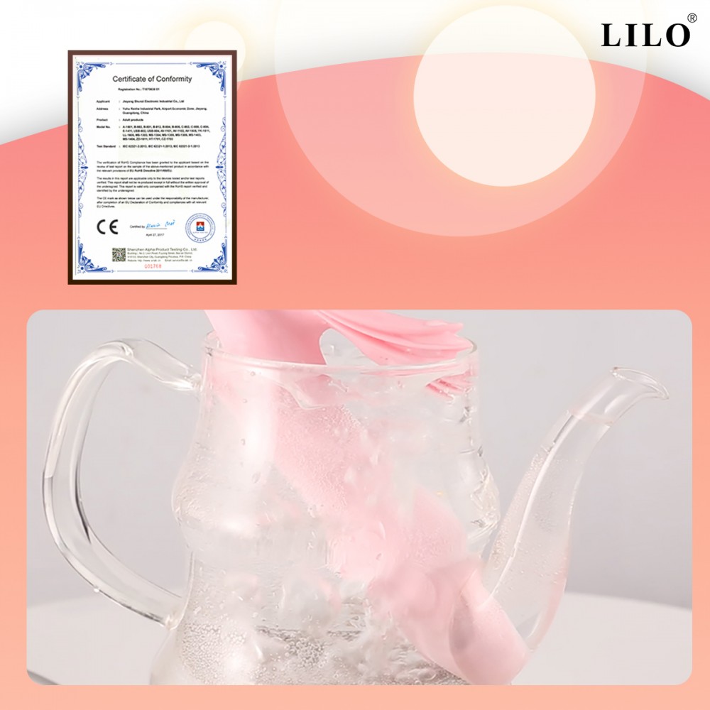 Vibrador de Ponto G e Clitóris com 10 modos de vibração LILO - Imagem 10