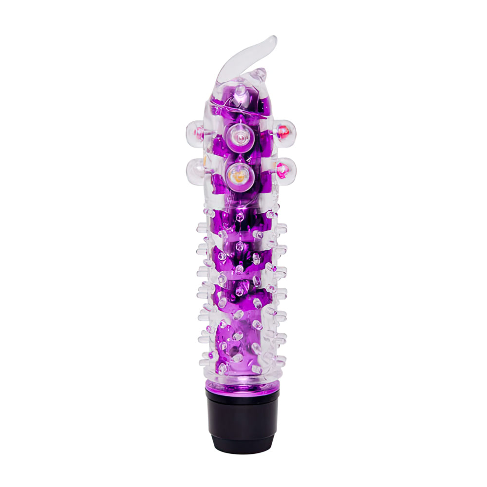 Vibrador Multivelocidade e Capa com Textura Massageadora - Imagem 3