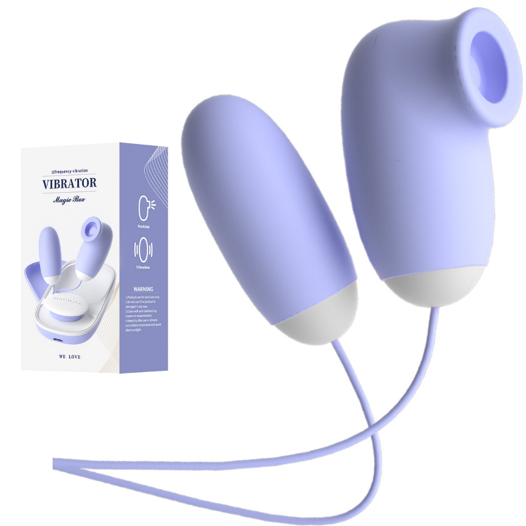 Vibrador Sugador com controle de formato de box - LILO