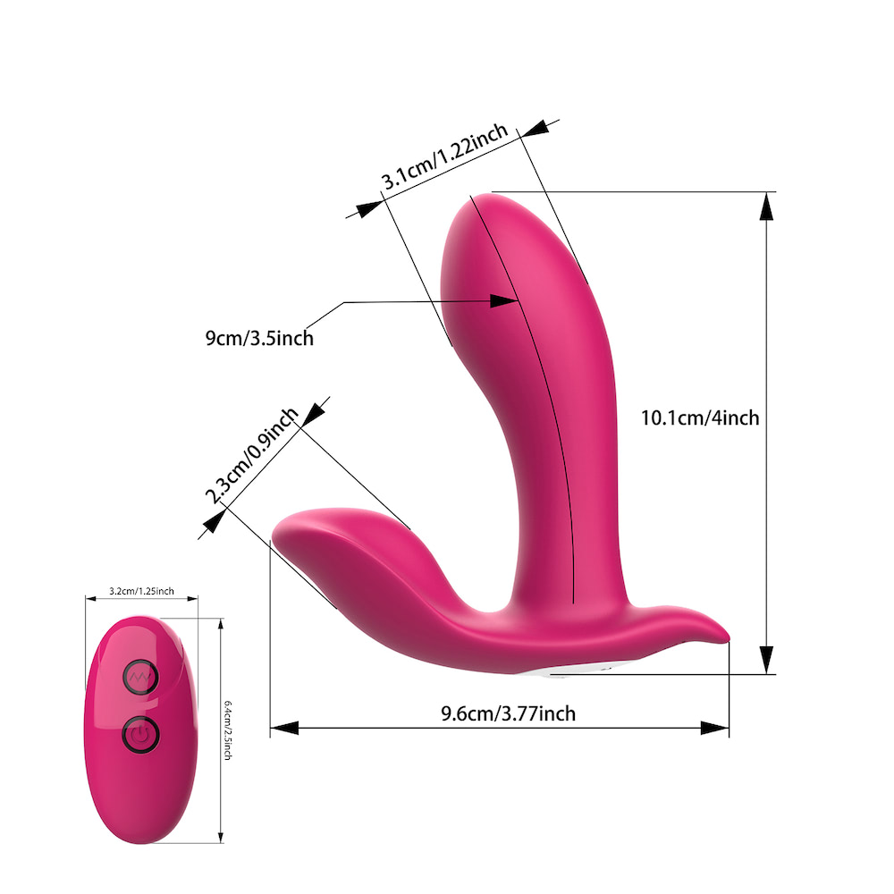 Vibrador clitoriano com penetrador Ponto G - I-MOON VEE - Imagem 2