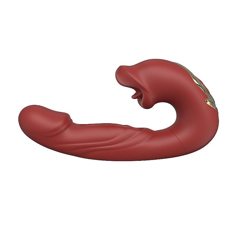 Vibrador Ponto G e Clitóris com Boca e Dedilhar / Slap ALWUP - Imagem 7