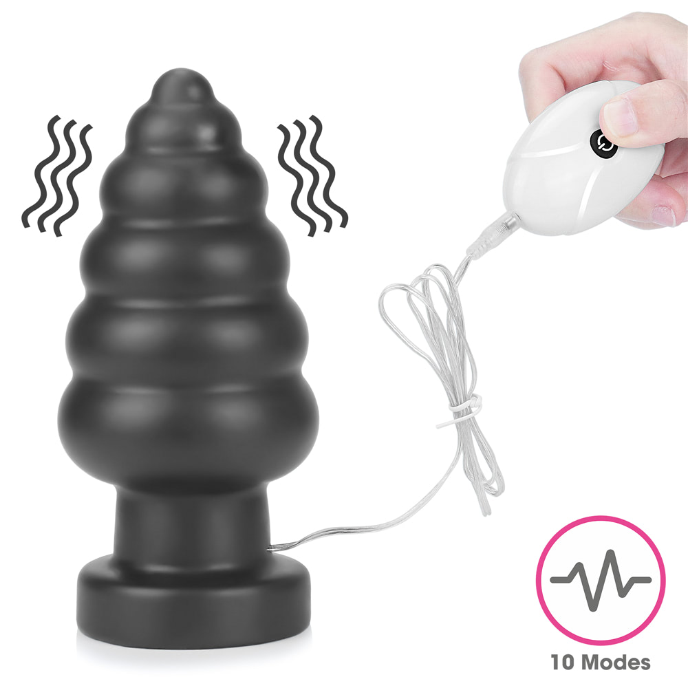 Plug Anal 18x8,3 - King Sized Vibrating Anal Cracker - Imagem 4