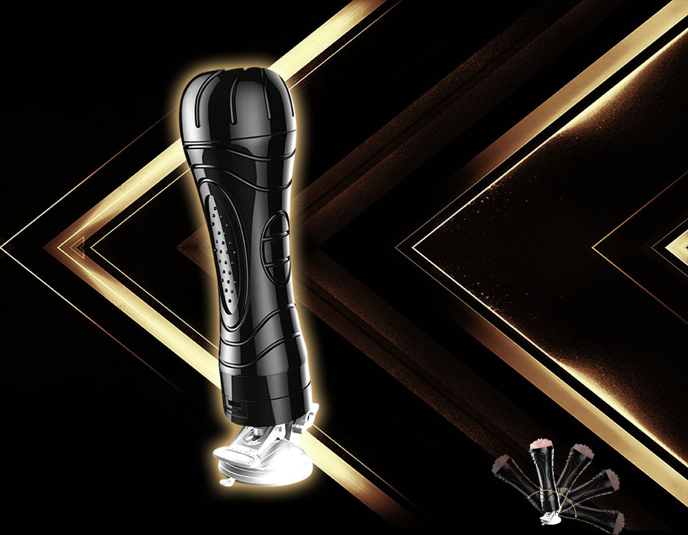 Masturbador Masculino Vagina Vibrador e Ventosa para Fixação - Imagem 7