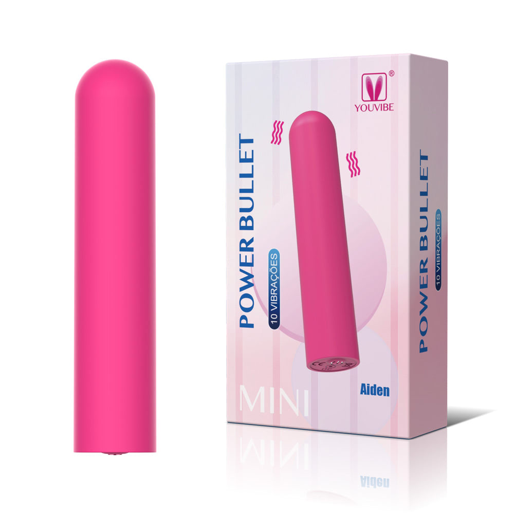 Vibrador Capsula Super Potente e Recarregável Aiden - Imagem 3