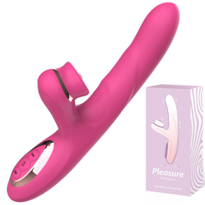 Vibrador Ponto G e Clitóris 3 vai e vem e 7 vibrações - DIBE