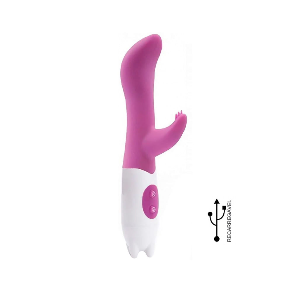 Vibrador G-Spot Recarregável com 30 Vibrações - Sexshop - Imagem 5