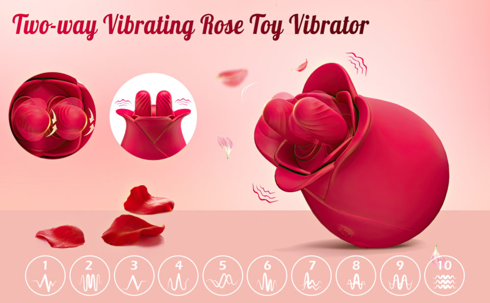 Estimulador Clitoriano formato de rosa Vai e Vem - YOUVIBE - Imagem 8