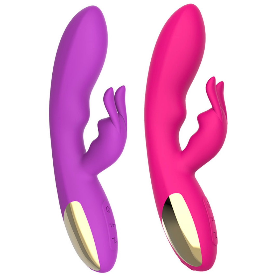 Vibrador Ponto G com Estimulador Coelhinho Recarregável - Imagem 4