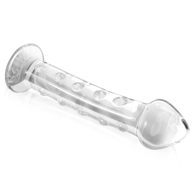 Plug Anal de Vidro 14,5x3,9cm - 7.5" Glass Romance - Imagem 2