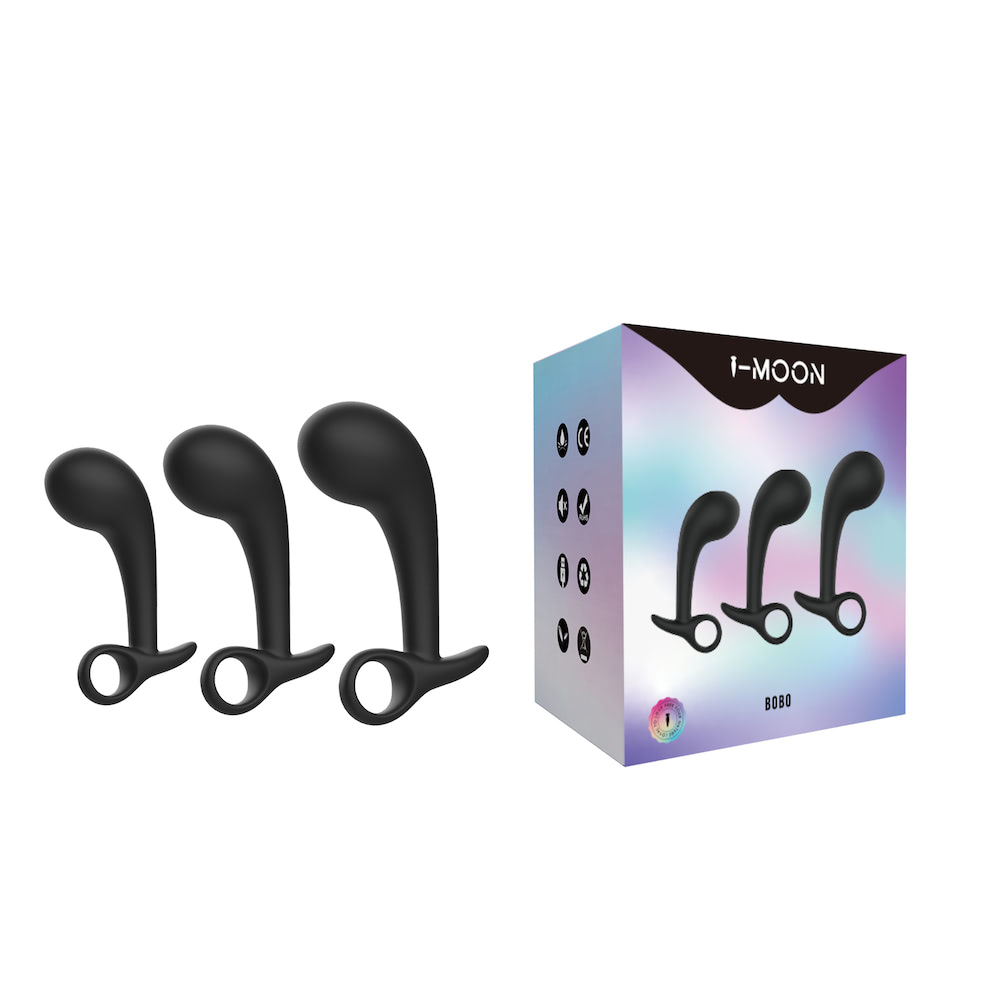 Kit com 3 Plugs Anais Ponto G - Estimulador de Prostata - Imagem 3