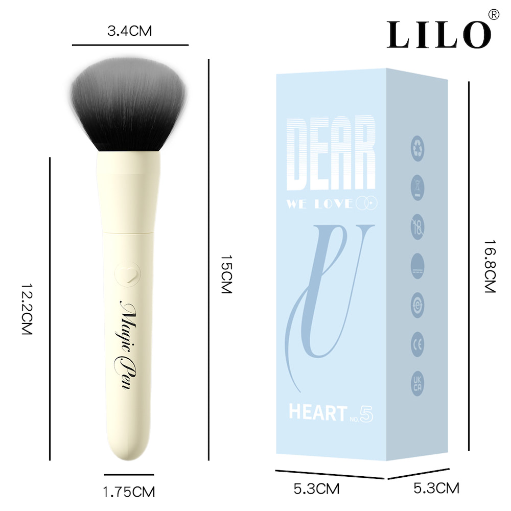 Vibrador Recarregável em Formato de Pincel - Magic Pen - LILO - Imagem 2