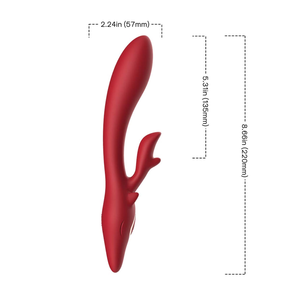 Vibrador Ponto G - Estimulador Clitoriano 10 Vibração - USK - Imagem 2