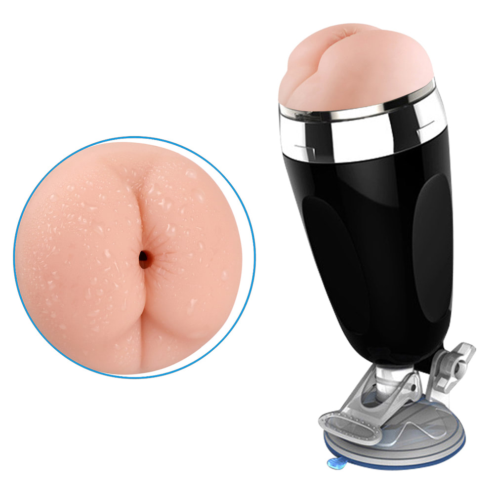 Masturbador masculino Cyberskin ventosa-X5 CUP formato ânus - Imagem 4