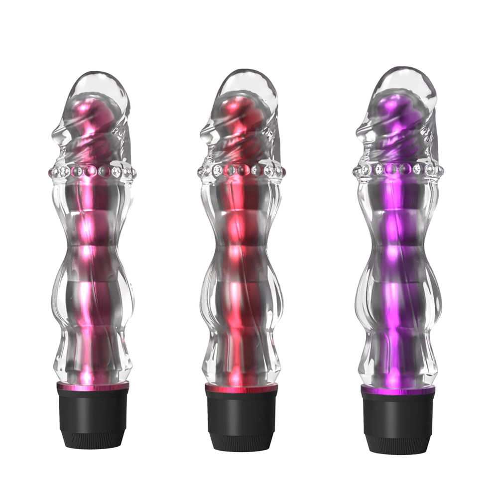 Vibrador com capa Peniana com saliencias estimuladoras